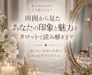 周囲から見たあなたの印象と魅力を読み解きます あなたは人からどう見えてる？知らない自分を覗きます イメージ1
