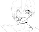 アイコン用イラストの制作を行います 上半身までのイラスト描いてます。 イメージ1