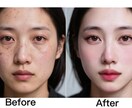 地味写真が韓国風美女に変身♡韓国SNS風加工します ♡誰でも韓国風美女になれる加工術 イメージ1