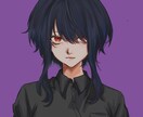 SNSアイコン・配信サムネ等イラスト作成致します 普段のSNSに使うアイコンや配信活動で利用するサムネイルに！ イメージ1