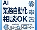 AI業務効率化の相談・設計します 期間限定　実績5件までの特別価格 イメージ1