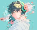 厚塗りからアニメ塗りまで！幅広いイラストを描きます 男女問わずキャラデザや１枚絵、イメージに合わせて絵描きます！ イメージ5