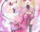 １枚絵、キャラデザ、立ち絵描きます かわいい、病み、地雷等が得意です イメージ3