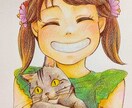 アナログイラスト承ります あなたのイメージから1枚絵を制作します イメージ2