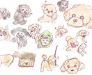 あなたの愛犬ゆる～く描かせていただきます ゆるい画法の愛犬が見てみたいあなたへ イメージ1