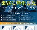 大手企業でも活用する事業戦略の立案をいたします 集客できない、売上が上がらない、成約が出来ない課題を解決 イメージ2