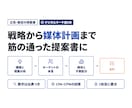 広告・販促の提案書を戦略から媒体計画までつくります 課題→提案の核→媒体と予算→KPIを、一本の筋で通します イメージ1