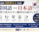 ビジネス向け | 自然な表現で韓国語翻訳します 日⇆韓翻訳300件以上｜丁寧で読みやすい文章に翻訳します イメージ1