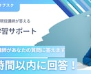 慶應卒現役個別指導塾講師が勉強の質問に答えます 土日祝でも原則24時間以内に対応！ イメージ1