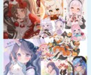 ふわふわ可愛いイラスト描きます ♡ふわふわ可愛い女の子が得意です♡ イメージ5