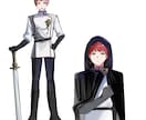 創作・TRPG|物語を感じるキャラクター制作します 【商用利用OK】オリジナルキャラ制作やゲーム、グッズなど イメージ2