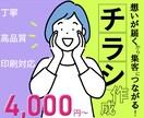 情報の列挙じゃない、想いが届くチラシ作成します 届けたい相手に「共感」してもらえるチラシで集客力UP！ イメージ1