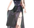 活動を支えるお姿を描きます Vライバー様向けでご希望の様々なポーズに対応できます イメージ2