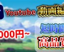 一人一人丁寧に編集いたします ゲーム実況者様を全力サポート、丁寧で高品質な映像作成を目標！ イメージ1