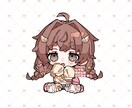 商用利用◎かわいいミニキャラ(全身)を描きます オプションでグッズなどにもご利用可能です！ イメージ3