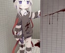 ダークで可愛いキャラクター立ち絵描きます TRPG、ゲームなどに使用できる立ち絵イラスト等 イメージ9