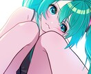 SNSアイコン・立ち絵・一枚絵なんでも描きます 透明感のある可愛い女の子イラストが得意です！ イメージ5