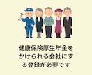 面倒な社保手続き（健康・厚生年金保険）請け負います 会社設立し役員報酬を出す場合必要です。従業員いる場合別プラン イメージ3