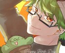 1枚絵お描きします サムネやアニバーサリー、ヘッダー用のイラストを承ります！ イメージ1