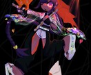 個性的なイラスト描きます ポップなデフォルメのイラストです！ イメージ4