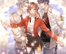 小説(NL.BL)同人誌表紙の依頼受け付けてます 年齢制限問わず、背景含め、小説サイトなどのサムネイルにどうぞ イメージ1