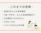 小中学生対象！マンツーマン英語レッスンします ☆TOEIC940の私がお子さまに英語の楽しさを教えます☆ イメージ5