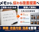 現場の改善提案を伝わるパワポ資料にまとめます 製造・工事現場の経験を活かし、メモや写真から整理 イメージ2