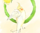 厚塗り風　鳥類アイコンお描きします リアルだけれど優しい雰囲気の画風です イメージ3