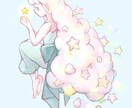 甘くて可愛いイラスト描きます ♡アイコンや一枚絵,キャラクターデザイン等♡※商用利用可 イメージ3