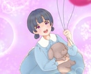 一枚絵お受けします アニメ塗りも厚塗りも！ご希望に沿ったテイストでお届けします！ イメージ6