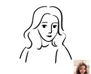 ゆるくてシンプルな似顔絵を描きます お写真を元に似顔絵イラストをお描きします! イメージ1