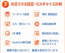 楽楽販売の設定・カスタマイズを代行します 要件確定後の設定・改修をプロが対応します イメージ4
