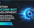 初心者向けの方にDiscordの鯖botを作ります あなた専用のDiscord botを丁寧に制作します イメージ1