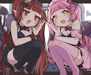 背景込みの一枚絵製作致します 特徴的なデザインが欲しい方向け イメージ10