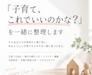 子育て、これでいいのかな？を一緒に整理しますます 「ちゃんとしたママ」じゃなくていい！〜あなたらしい子育てを〜 イメージ1