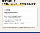 研究の統計を1か月メッセージで伴走支援します 質問は回数無制限、小さな分析と書き方の確認つき イメージ1