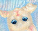 ペットの似顔絵描きます 色鉛筆で優しい雰囲気に描きます。 イメージ3