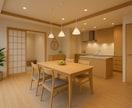 設計図面をVR化し目線で室内空間動画を作成致します 図面では分からない広さや動線を事前に歩いて立体的に確認できる イメージ6