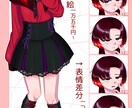 全身立ち絵描きます TRPGをはじめとしたキャラクター立ち絵(戦闘差分など対応) イメージ1