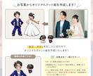結婚式ゲーム風オープニングムービー作成します 【オリジナルドット絵作成】第三世代風の開宴前動画 イメージ3