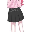 オリジナルキャラクターの立ち絵を描きます 急ぎで立ち絵が欲しい、安く立ち絵を書いて欲しい方にオススメ！ イメージ3