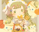 絵本のようなかわいいタッチで絵を詰め込みます ちょっとしたプレゼントやSNSピン留め用などにおススメです イメージ3