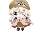 SDキャラクター作成の手伝いをさせていただきます 現存するキャラクターの立ち絵などを参考にさせていただきます。 イメージ1