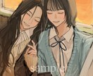 2つの絵柄から選べる！ご希望のイラストを描きます 観賞用、サムネイル、夢絵、フラワースタンド、広告等！ イメージ7