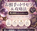 お相手のトリセツ＆恋の攻略法をお作りします 8,000文字超｜彼の本質・恋愛傾向・心を開く接し方徹底鑑定 イメージ1