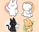 可愛い！ゆるふわキャラのSNSアイコンを描きます 格安で人・動物・物問わず描きます！ イメージ2