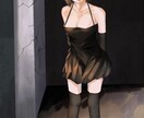 snsアイコン・ヘッダー等各種イラストを制作します vtuberや一時創作等要望を聞いてキャラクターを制作します イメージ4