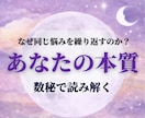 数秘術鑑定｜あなたの本質を人生を占います 生年月日から性格・本質をわかりやすく鑑定します イメージ1