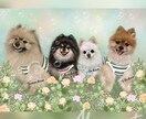世界にひとつだけ。あの子への想いをカタチにします 特徴を毛一本一本描きながら表現し、心温まる作品に仕上げます イメージ2