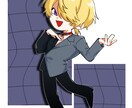 SNSアイコン用にミニキャライラストを描きます あなたのキャラのかっこいい・可愛い魅力をここに凝縮！ イメージ3